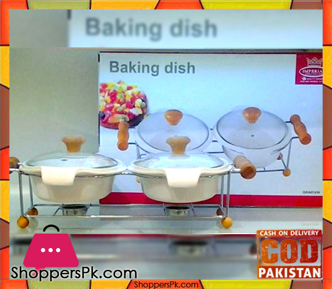 Imperial 2 Pieces Baking Dish With Stand