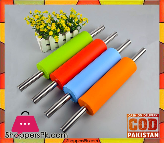 Stainless Steel Dough Roller (Bailon) One Pieces