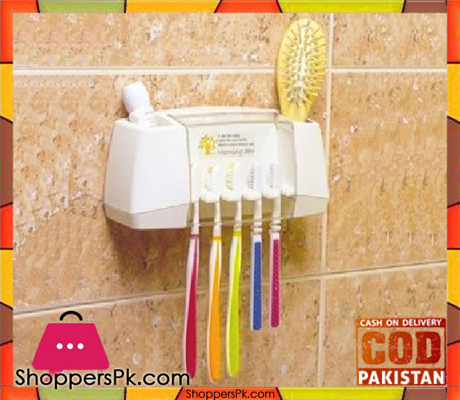 Toothbrush And Toothpast Holder