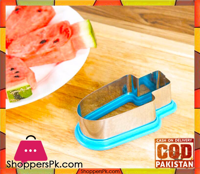 Watermelon Popsicle Shape Mold Cutter