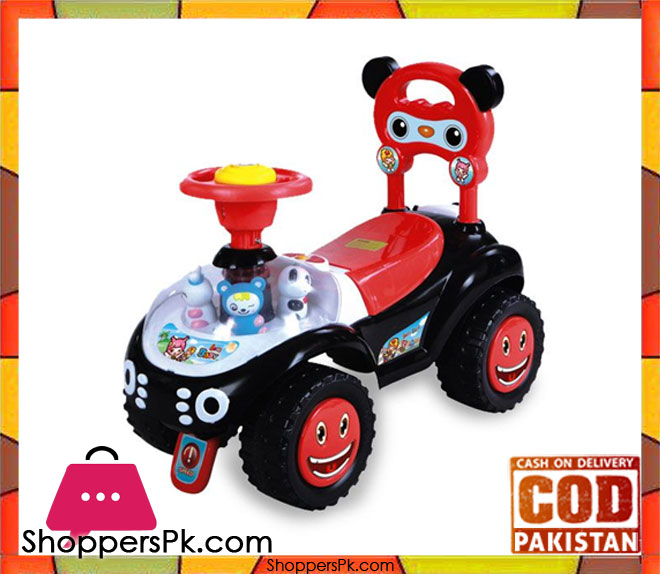 A+B Sliding baby Carriage (Black/red)