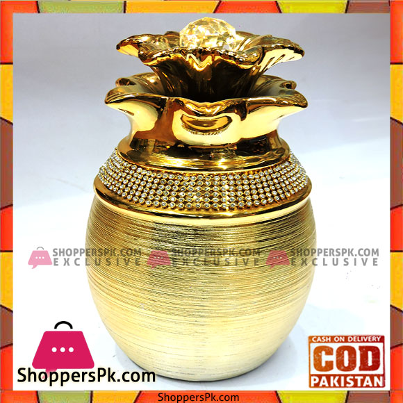Fancy Golden Ceramic Decoration Pieces BQ6