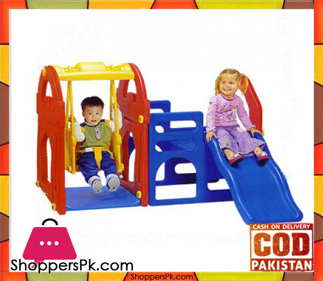 Haenim Playhouse Slide & Swing