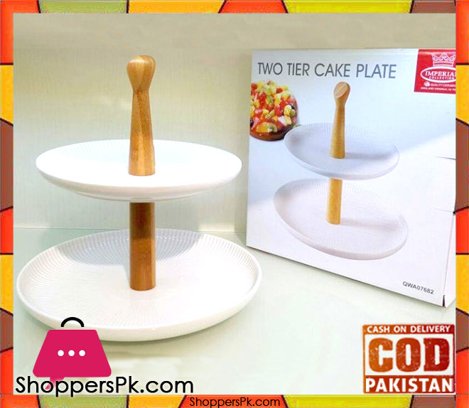 Imperial Two Tier Cake Plate