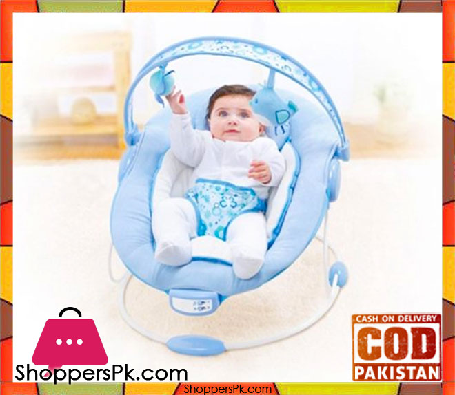 Mastela Comfort Surround System Cradling Bouncer Blue