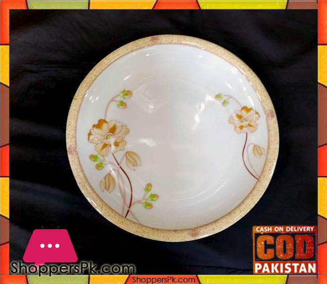 Melamine Rice Plate 12 Pieces KL7