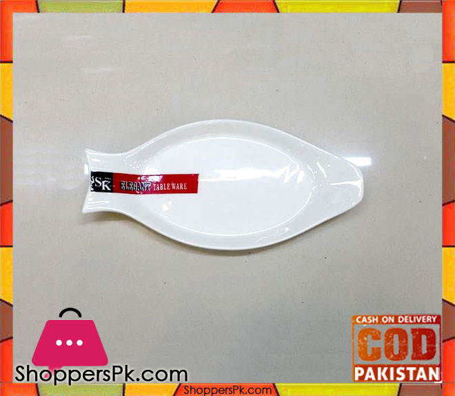 Elegant Fish Shape Ceramic Serving Dish One Pieces (02)