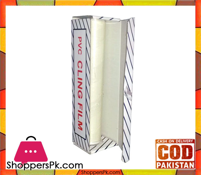 Pvc Cling Film With Cutter 18 Inch 250 Meter