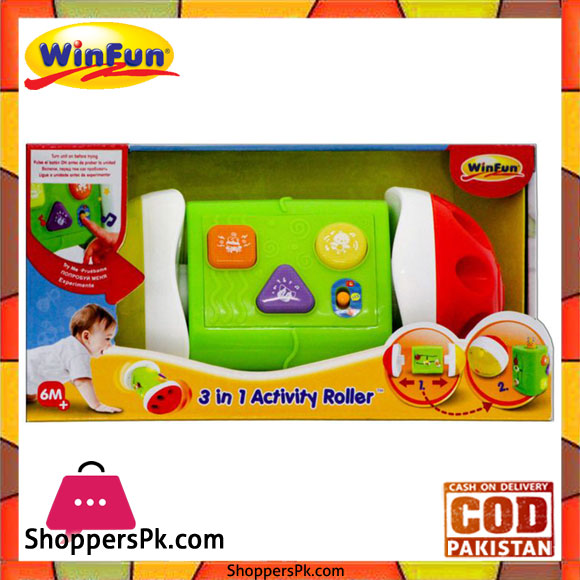 Winfun 3 in 1 Activity Roller
