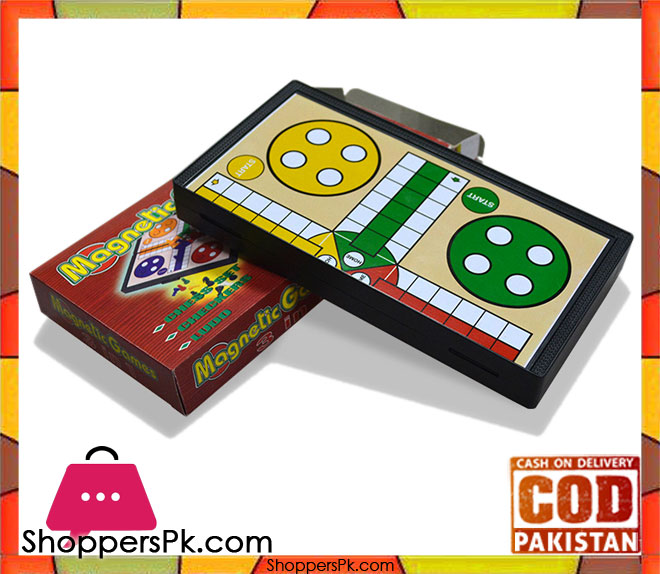 3 in 1 Magnetic Game on Ludo Checkers Chess Travel Game 3938A