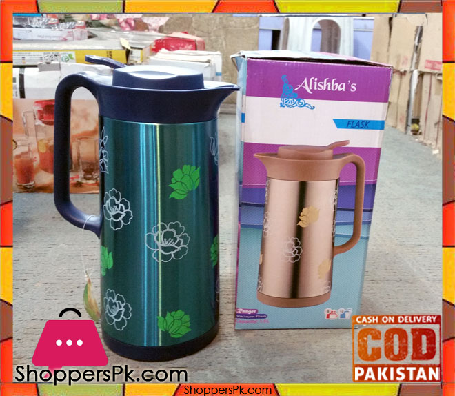 Alishbas Vacuum Flask Capacity 1.6 Litre Blue