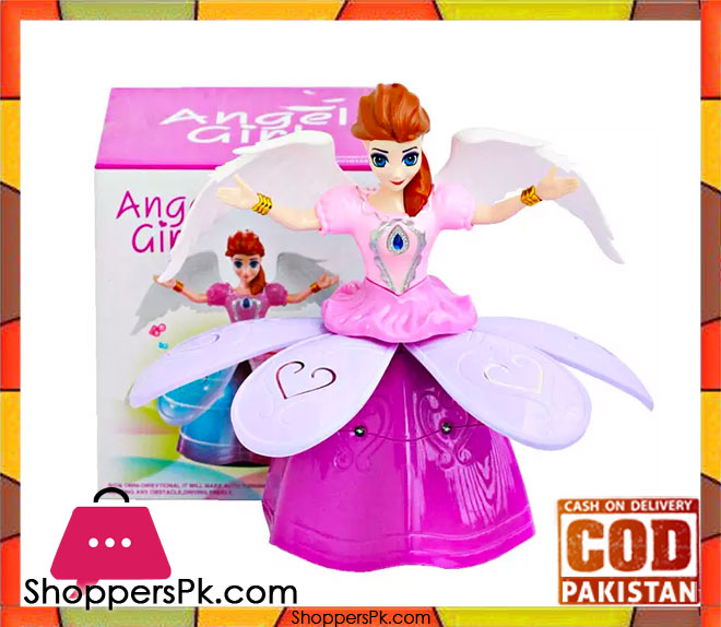 Angel Girl Dancing and Revolving Doll Light Projection