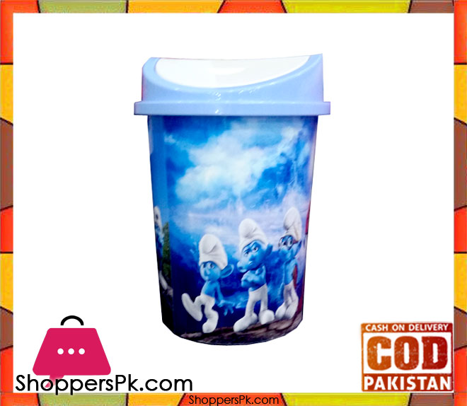 Cartoon Plastic Dustbin