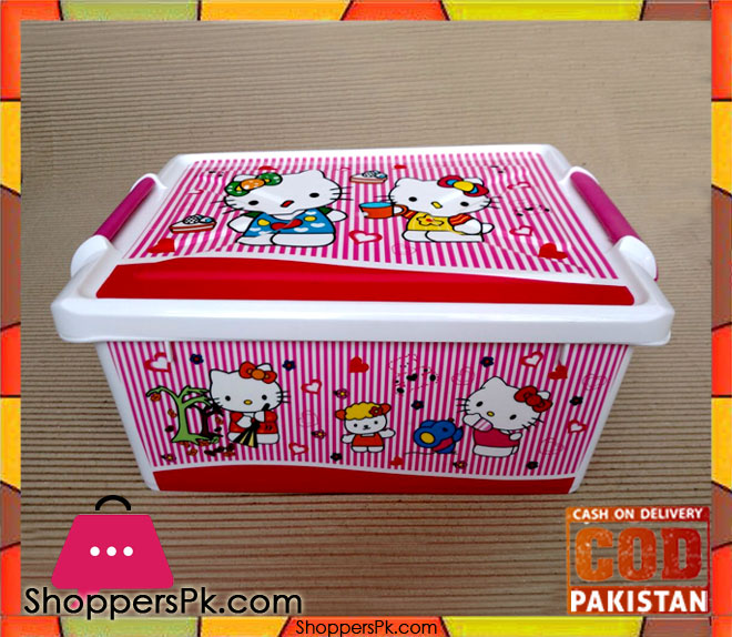 Hello Kitty Toy And Other Accessories Storage Box (Medium)