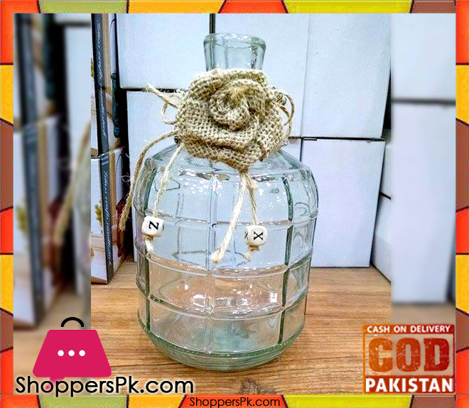 Home Decor Glass Bottle Jar BNE3