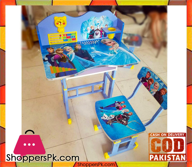 Kids Study Table And Chair Frozen