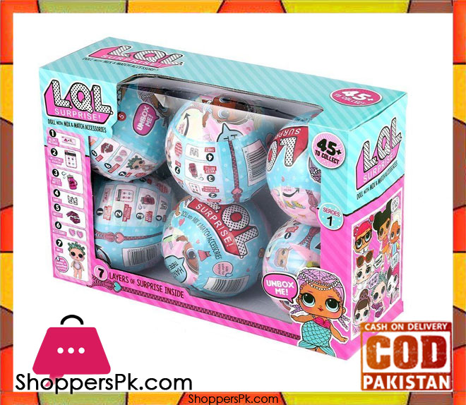 L.Q.L. Surprise 6 Ball 7 Layer of Surprise Inside