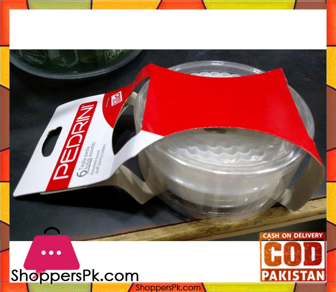 Pedrini 6 Pieces Cookie Cutter