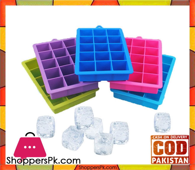 Silicone Multi Purpose Ice Cube Tray 1 pc With Lid