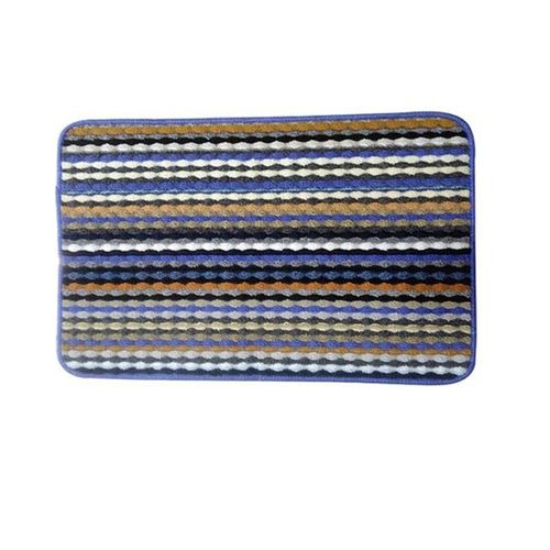 Rubber & Polyester Foot Mat – Multicolor