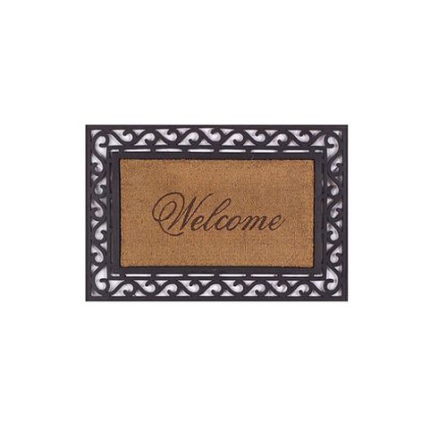 Framed Welcome Door Mat , 20 x 36