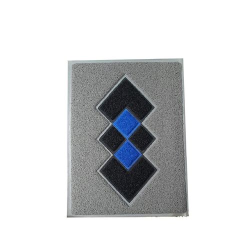 Pvc Rubber Mat Size 40*60 Cm - Gray
