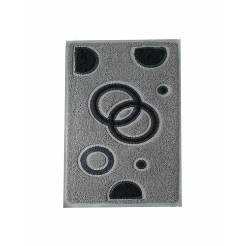 Pvc Rubber Mat Size 38×58 Cm Gray