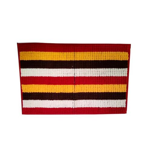 Soft Shaggy Non Slip Bath Mat - Multicolor