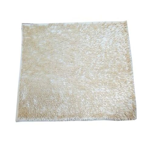Bath Mat Off White - Soft Shaggy - Anti Slip