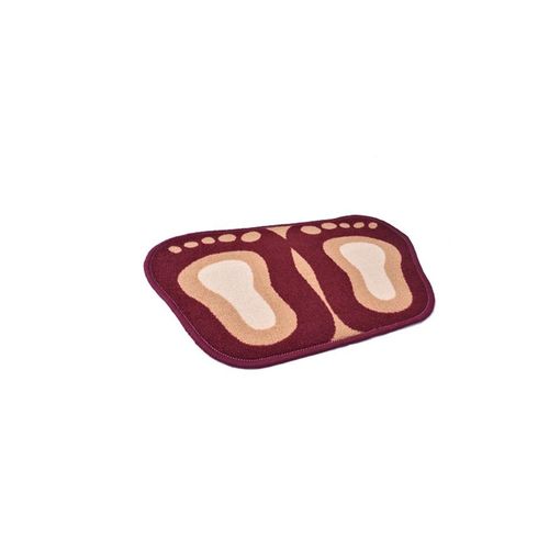Big Foot Door Mat - Maroon