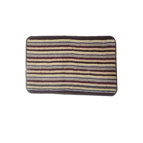 Rubber & Polyester Foot Mat - Multicolor