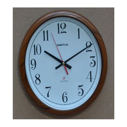 Hartco Clock - Wooden Brown -1175