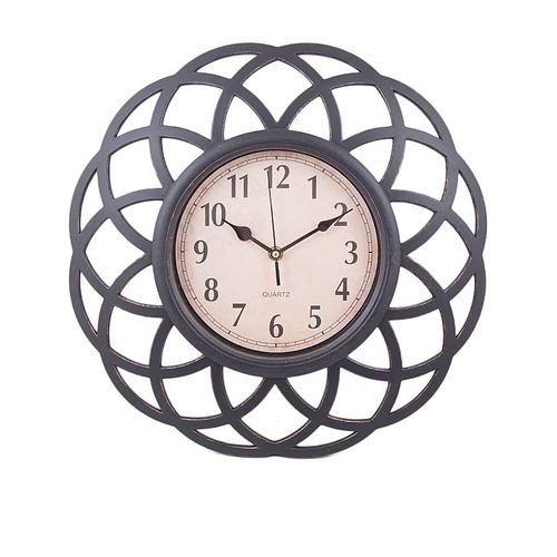Wall Clock - 15x15 Inch - Black