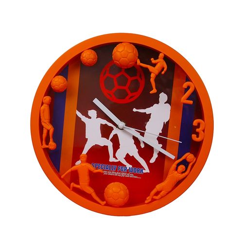 Soccer Player Design Wall Clock