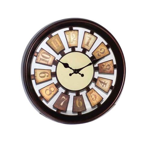 Antique Brown Wall Clock