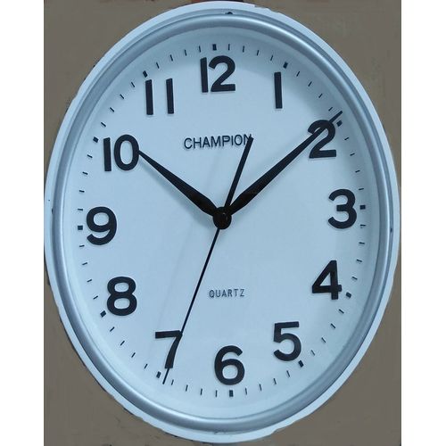 Champions Wall clock -white