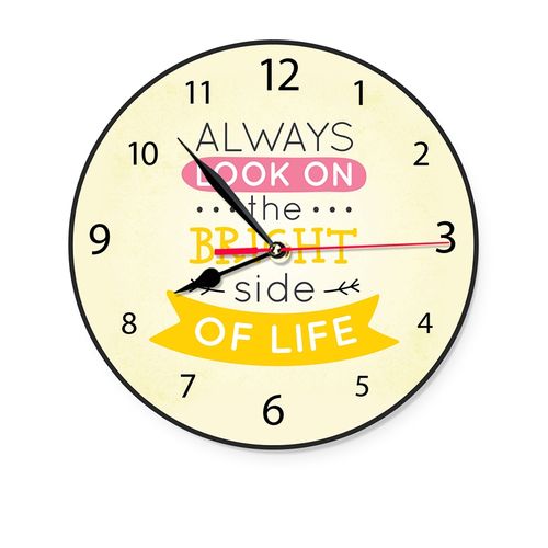Non - Ticking Silent Wall Clock - F P -0114