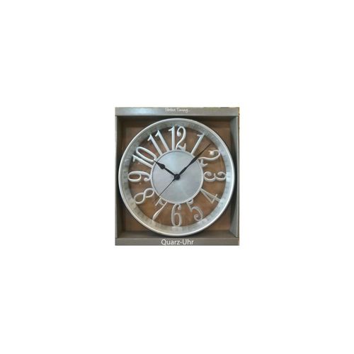 Vintage Wall Clock - VIC316 - Silver