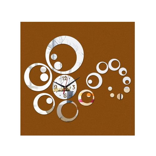 3d Acrylic Wall Stickers Home Decor - Silver