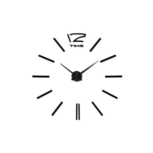 Large Fancy Wall Clock - Black