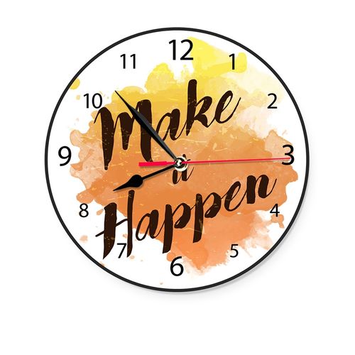 Non - Ticking Silent Wall Clock - F P -0082