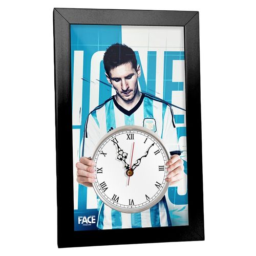 Messi Table & Wall Clock - Multicolour