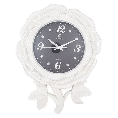 Wall Décor Clock - 24x18 - White
