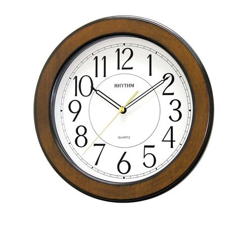 CMG941NR06 - Wooden Wall Clock - Brown