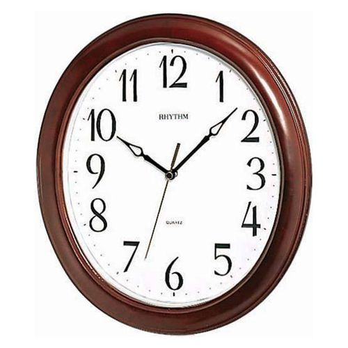CMG271NR06 - Wooden Wall Clock-Japan- Brown
