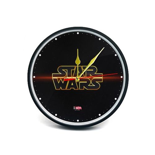 IAM-WC40 - Wall Clock - Black