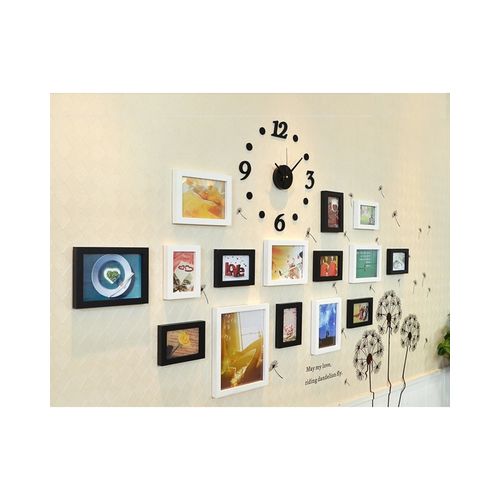 Wall Decor Set SF2 (Clock, Frames, Wall Stickers)