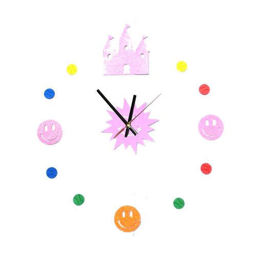 3d 2017 New Design Wall Clock Multi colour