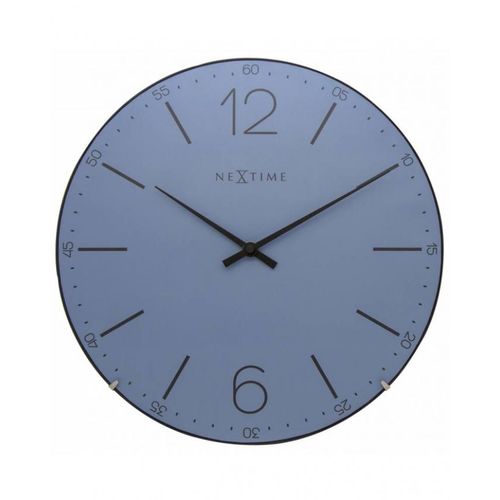 3159Bl - Index Dome Wall Clock - Netherlands
