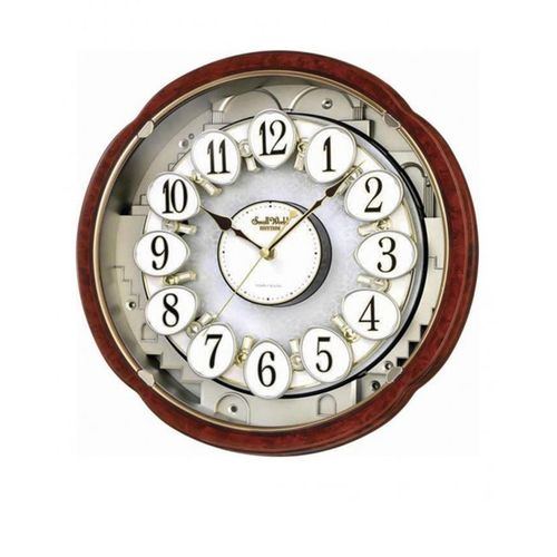 4 M H828 W D23 - Magic Motion Clock - Brown